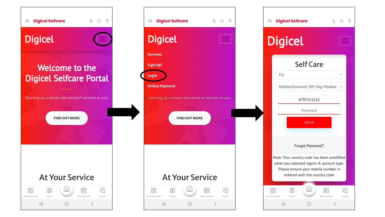 MyCash BSP Topup instructions - Image 2