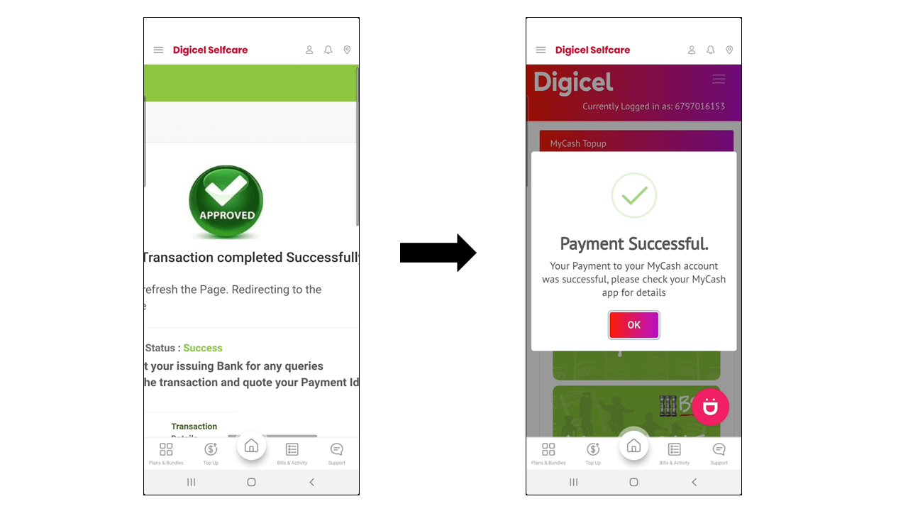 MyCash BSP Topup instructions - Image 7