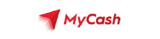 The MyCash logo with text